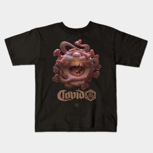 Coronavirus Beholder /txt Kids T-Shirt